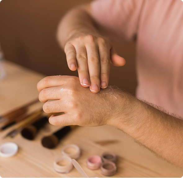 Skincare lifestyle banner