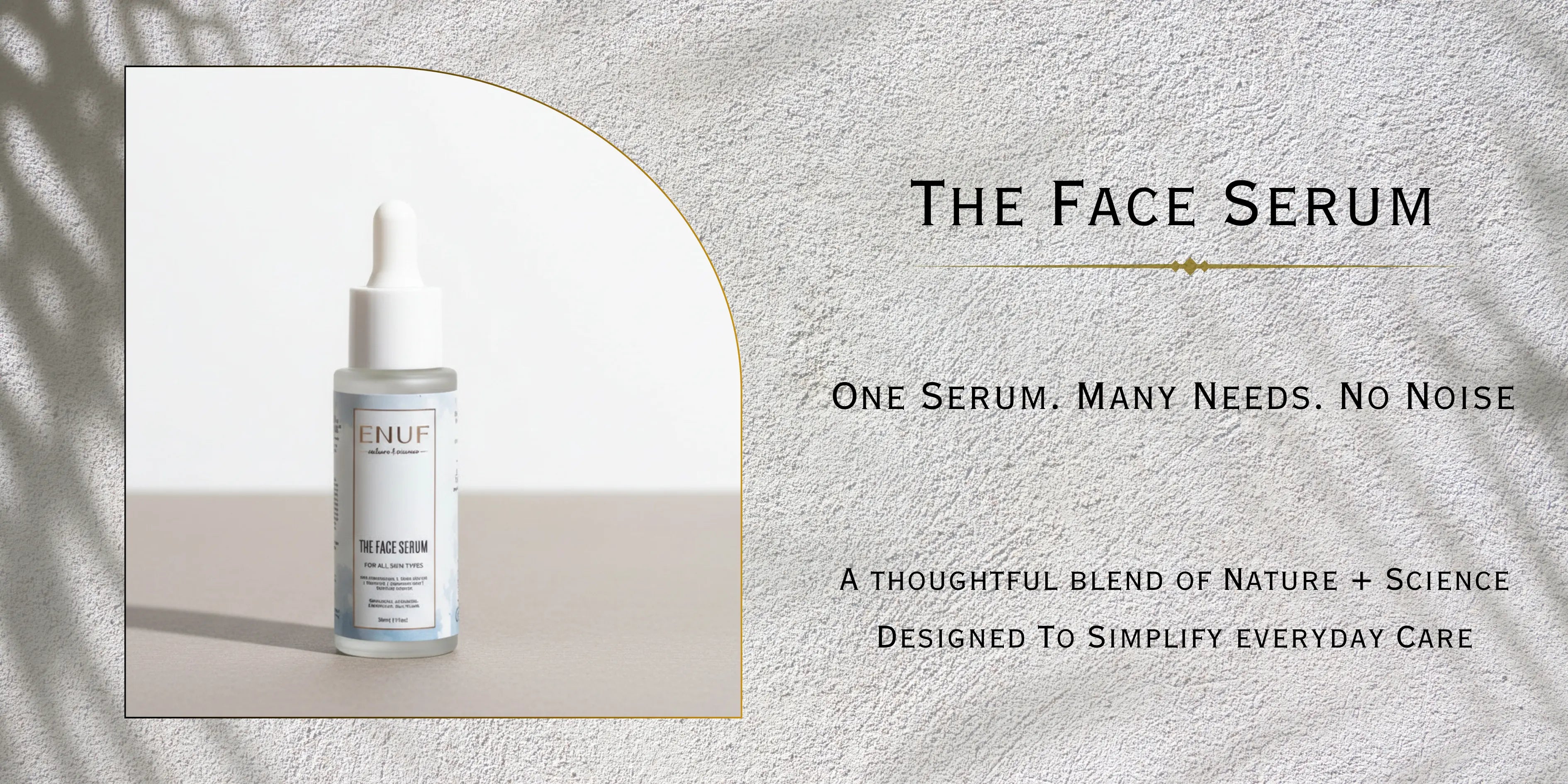 Face serum banner image