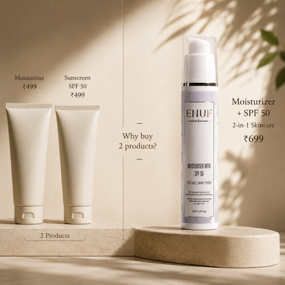 Moisturiser with SPF 50
