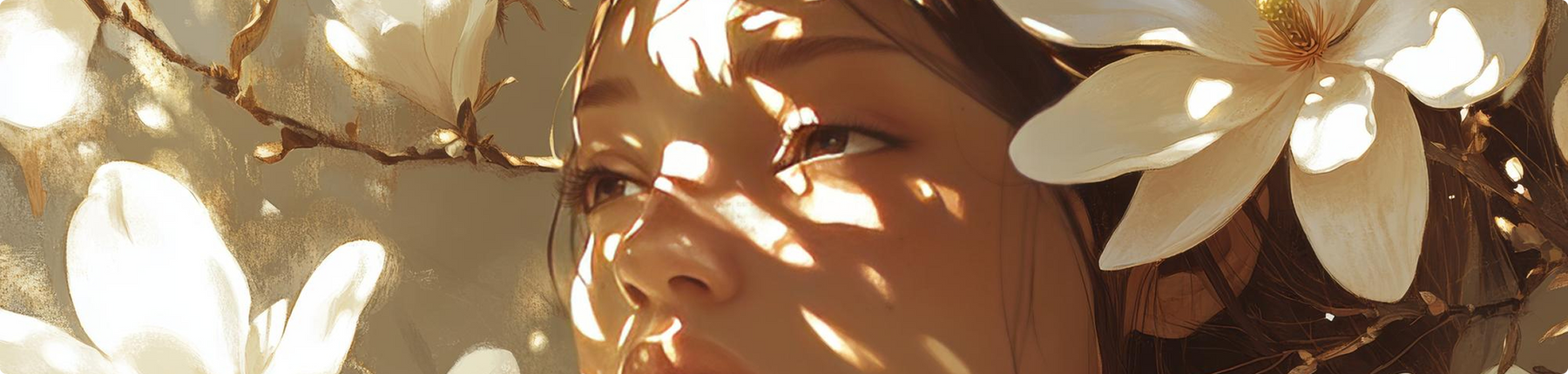 Skincare banner mobile version