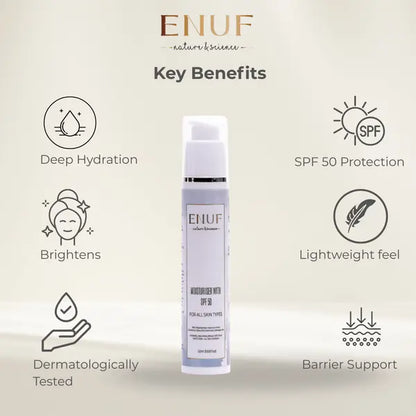 Moisturiser SPF 50 skincare